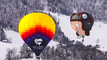 瑞士雪原熱氣球 壯觀美麗藏奇妙
