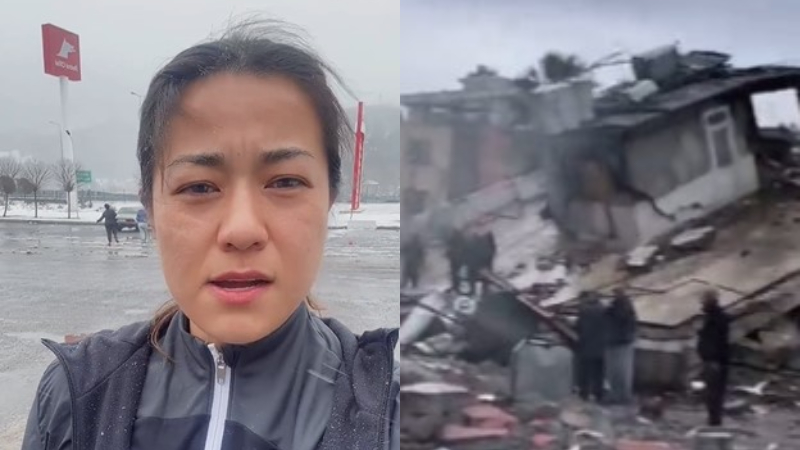 中國女球員親歷土耳其地震：我崩潰了（視頻）