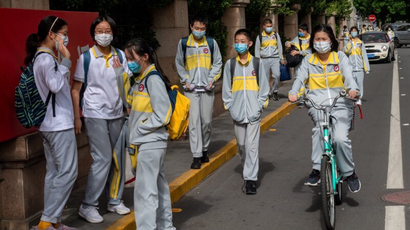 中國多地學校緊急停課 上海內部防疫文件流出