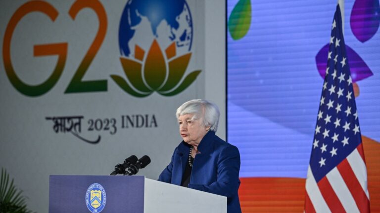 G20財長會將登場 耶倫：美將再援烏100億