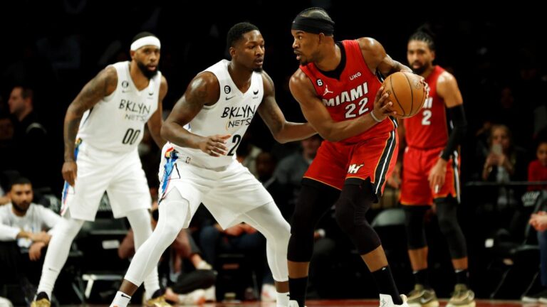 NBA布里奇斯45分 助籃網擊敗熱火(組圖)