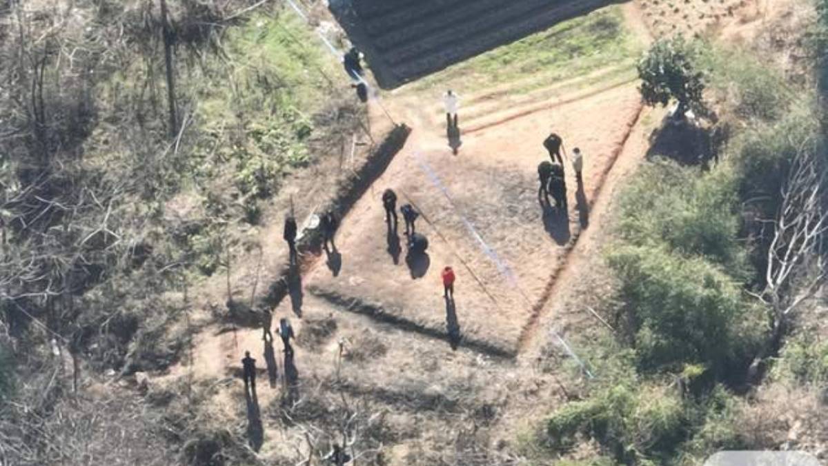 中國江西高中生胡鑫宇遺體被發現的現場。(視頻截圖)