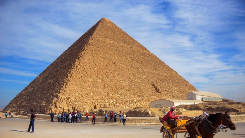新发现！ 埃及吉萨大金字塔“秘密通道”曝光