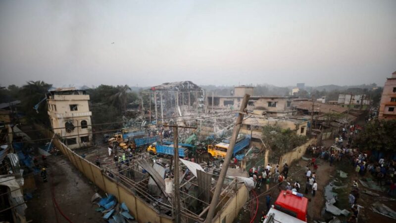 孟加拉吉大港工厂发生爆炸 已知6死、25伤