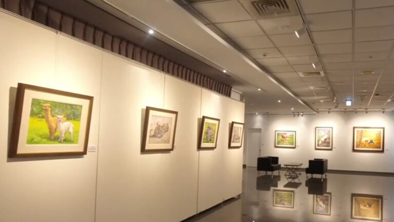 潘蓬彬蘇家莊園油畫展 再現田園風情