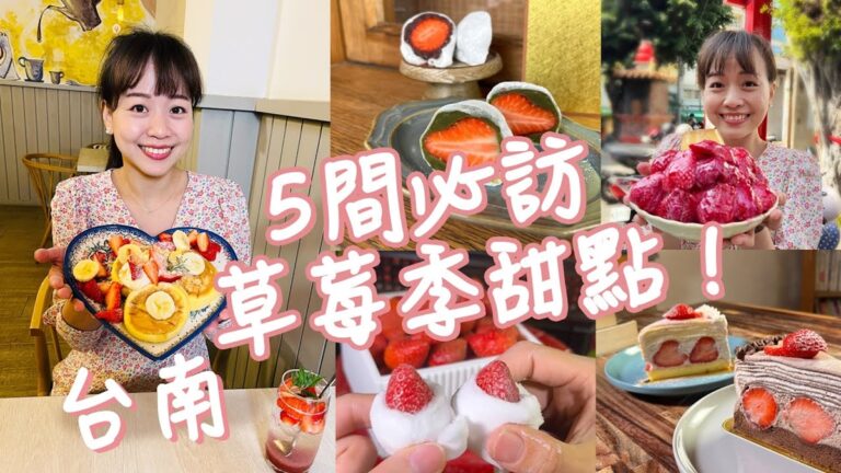 1000步的繽紛台灣：台南草莓季