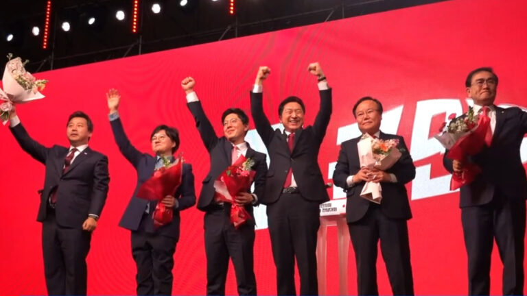 韓國執政黨大會 總統致辭應重視韓美日合作