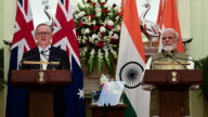 澳印首腦會晤 承諾加強防務合作共應挑戰