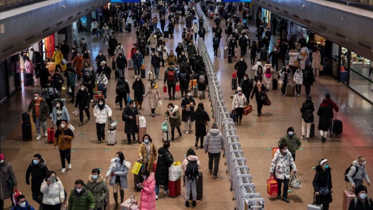 春運減少9.24億人次 分析：中國人口驟減