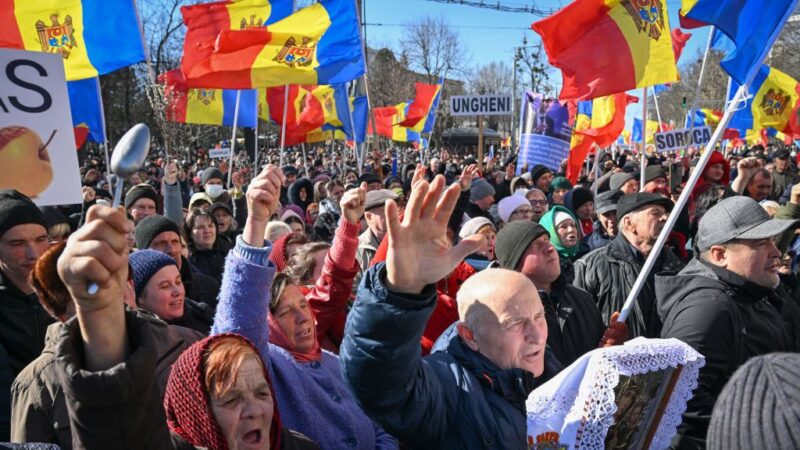 疑俄羅斯策動示威 摩爾多瓦破獲顛覆國家集團