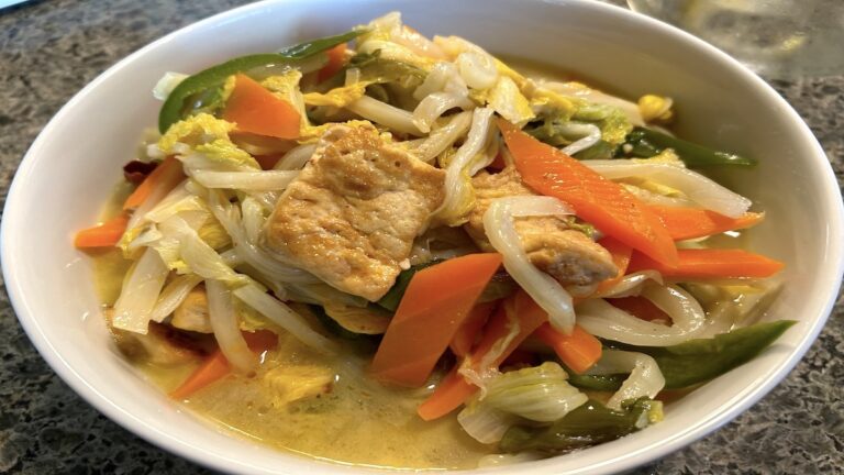 白菜燒豆腐 清香可口 這樣做太好吃了