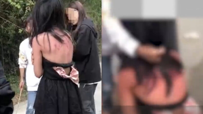 海南13岁女孩遭多人暴打 左耳穿孔 被逼下跪道歉