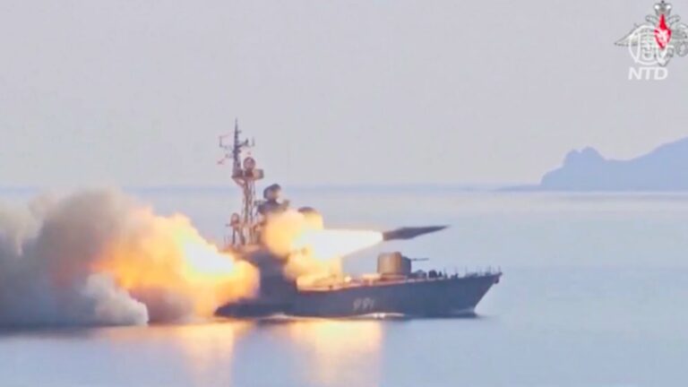 俄軍日本海試射兩枚超音速巡弋飛彈 日本警戒