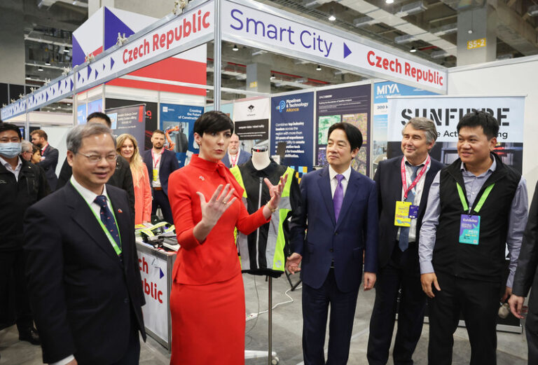 用科技外交！台智慧城市展開幕 迎捷克、基輔貴賓