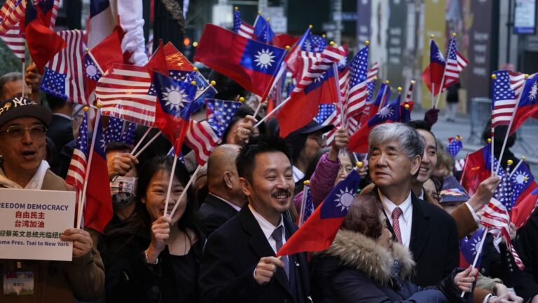 蔡英文出訪友邦過境紐約 僑胞設宴歡迎