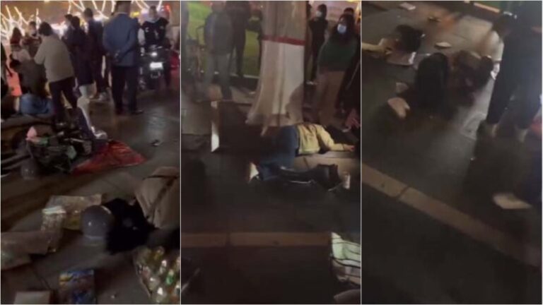 邯鄲男駕車一路高速撞人 又引爆爆炸物（視頻）