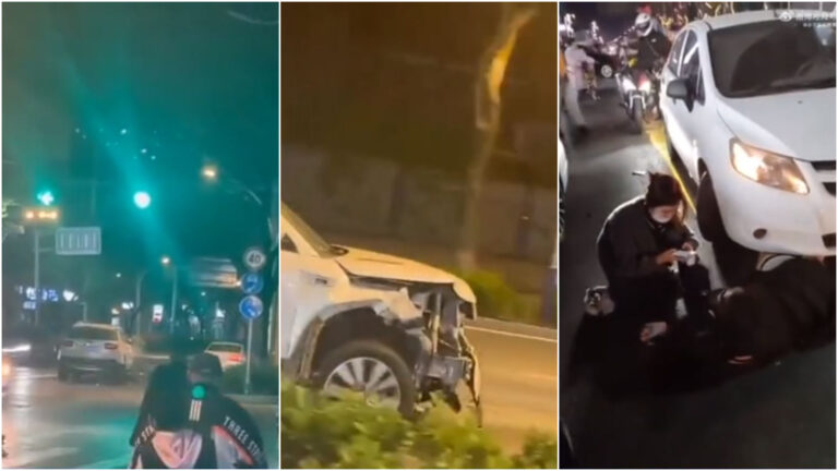 中國新聞快報：河北邯鄲發生駕車撞人案 現場傳巨響