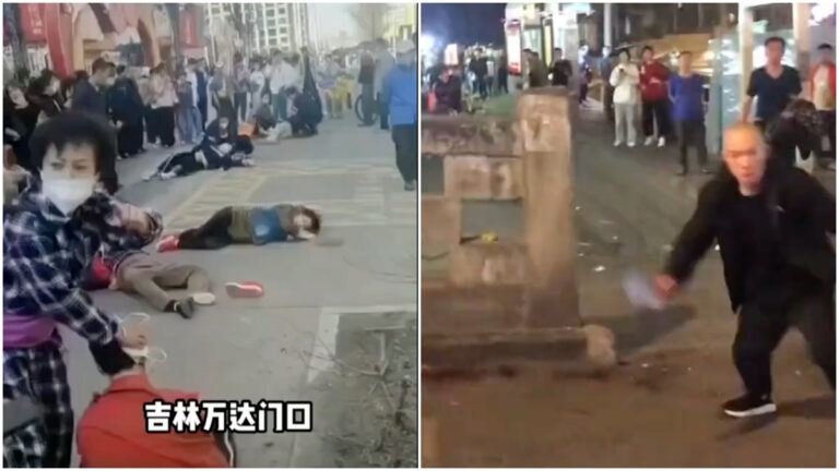 重慶男持刀無差別砍人 同一天吉林轎車連撞6人