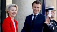 冯德莱恩和马克龙访华 分析：经贸是重头戏