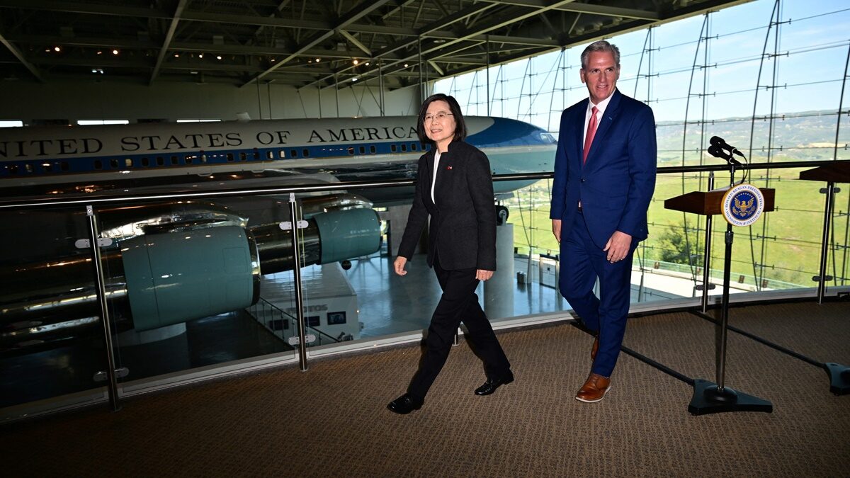 【禁闻】麦卡锡蔡英文会晤 美台关系强劲
