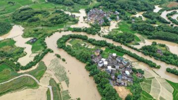 華南十河洪水超警 江西廣東多地受災