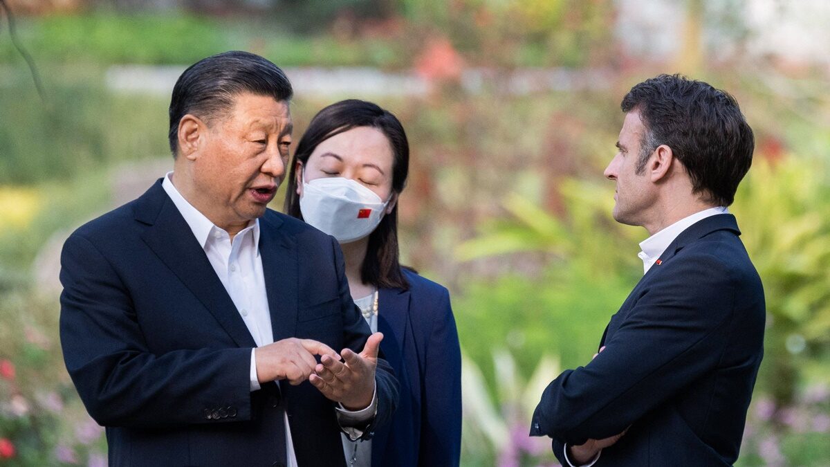 【禁闻】马克龙 冯德莱恩访华 扮红白脸与中共博弈？