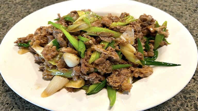 蔥爆羊肉這樣做 羊肉滑嫩 鲜香不膻