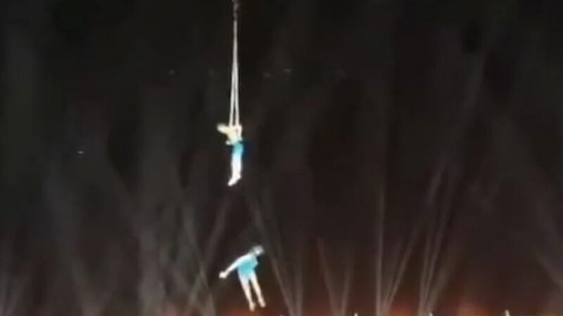 安徽女演員表演高空雜技墜亡 傳無安全措施