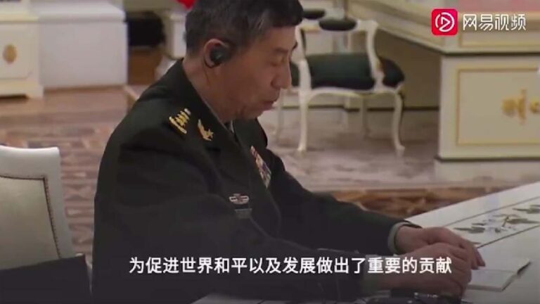李尚福稱讚普京「促進世界和平」 被指顛倒黑白