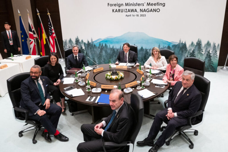 G7外長會落幕 警告中共勿武力攻台