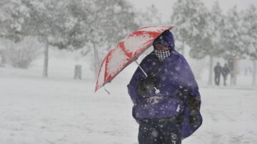 中國新聞快報：山西氣溫驟降 局地積雪超20釐米