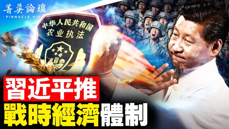 【菁英論壇】組建農管 習推戰時經濟體制