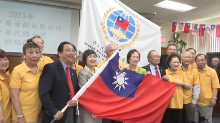 台僑務委員長徐佳青訪洛 樂見僑團齊挺民主