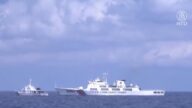 【短訊】中菲海警船險些對撞 美國記者目擊中共南海霸凌
