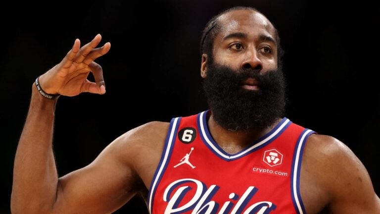 哈登季後賽10次單場得逾40分 NBA現役第3人