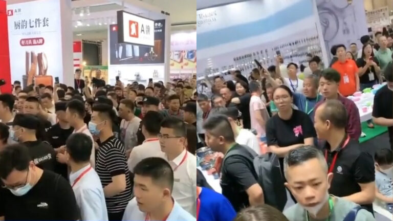 中國多個展會慘淡 官方僱人充場面