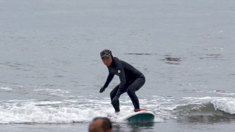 89歲高齡日本人 創下吉尼斯衝浪世界紀錄