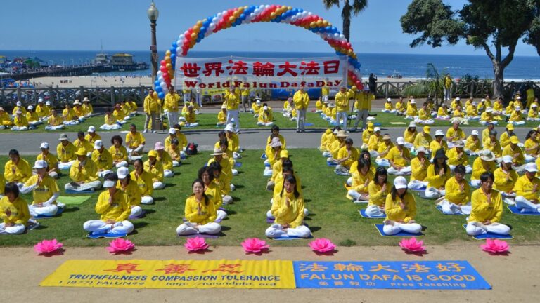 法輪大法洪傳31周年 民眾：真善忍是社會所需