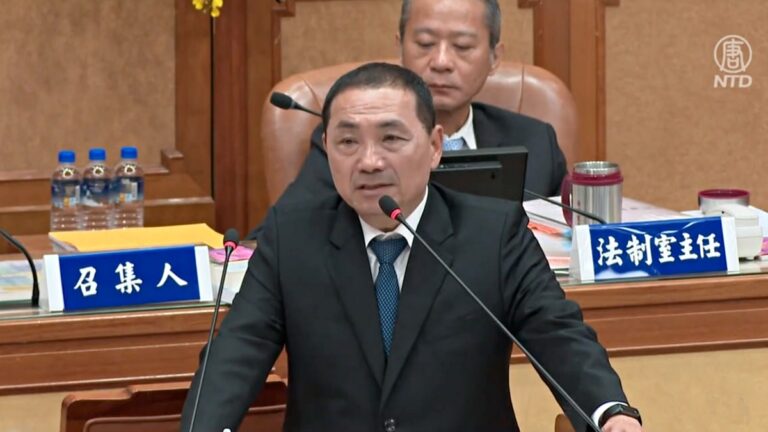 如何面對中共挑釁 侯友宜備詢頻面對兩岸題