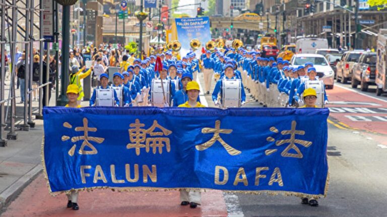 組圖：第24屆法輪大法日 紐約舉行盛大遊行