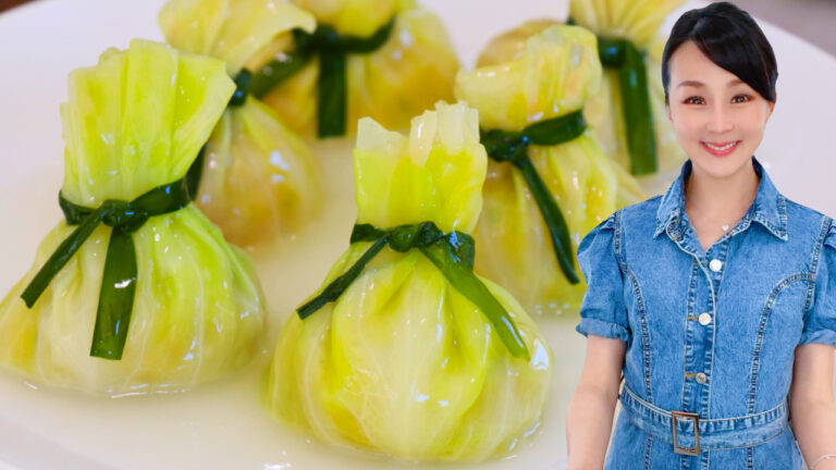 【美食天堂】高麗菜湯包做法