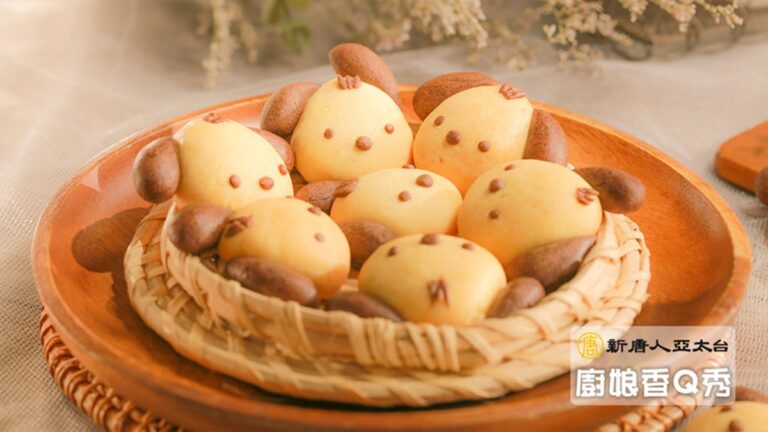 廚娘香Q秀：豆乳蛋糕盒/帕恰狗造型餅乾