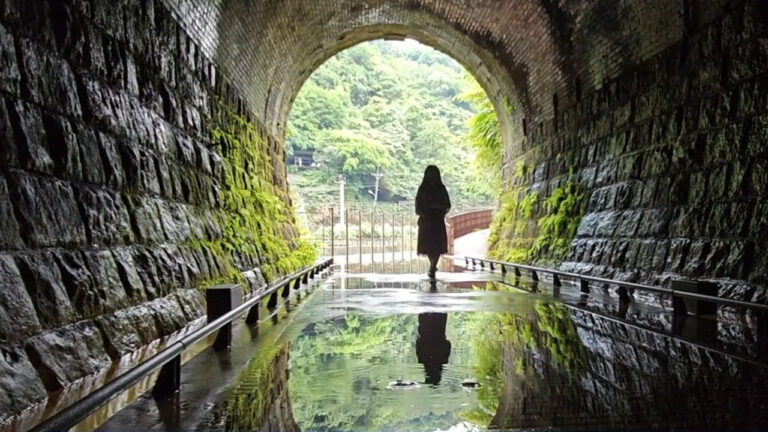 三貂嶺生態友善隧道 絕美倒影成打卡熱點