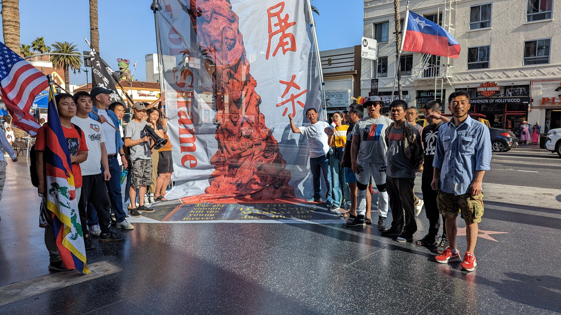 纪念六四34周年洛华人：国殇之柱将遍地开花| 六四学运| 中共暴政