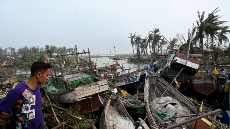 熱帶氣旋摩卡襲擊孟加拉灣 緬甸增至29死