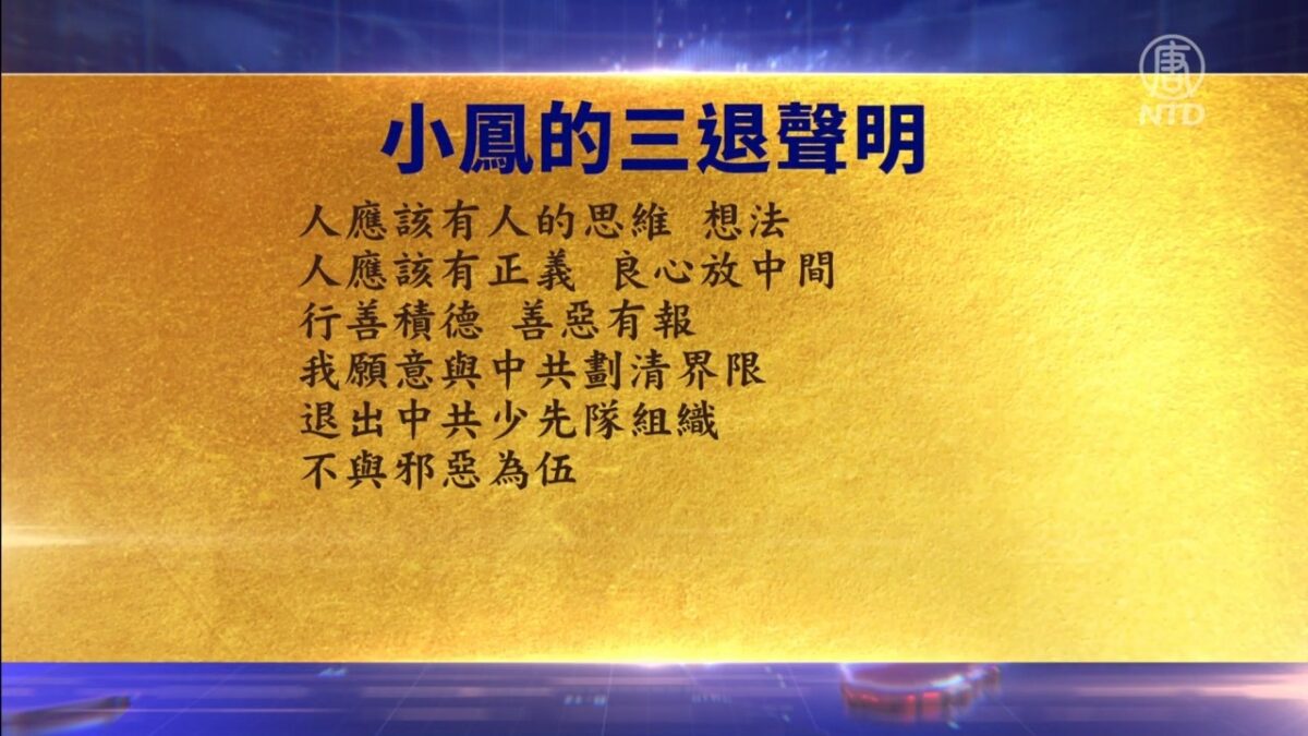 【禁闻】5月16日三退声明精选