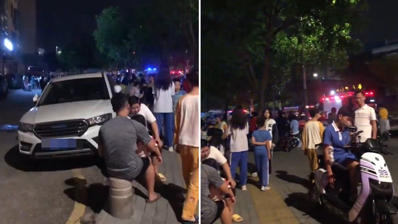 深圳一高层公寓异响振动 居民深夜紧急疏散