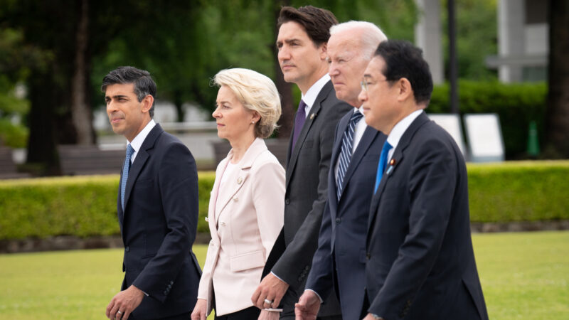 【禁聞】G7峰會 美英日相繼發聲明 重申台海安全