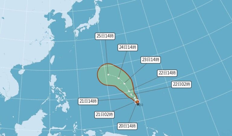 颱風瑪娃生成 距台3500公里影響待觀察