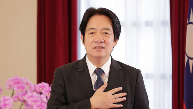 2024大選 賴清德：台灣民主面臨空前危機